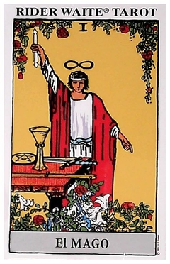 El mago - Tarot de Rider Waite en su versión esotérica e iniciática