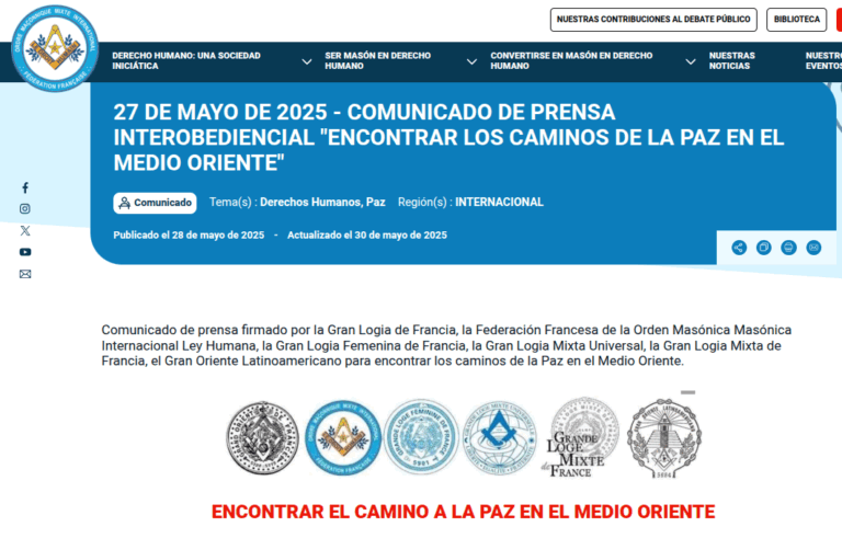 comunicado gaza