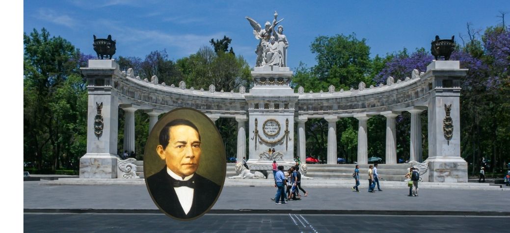 Monumento a Benito Juárez en ciudad de México